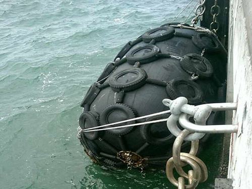 ISO9001 Rope Net Buoyancy Inflatable Boat Buoy 2500mm*5500mm