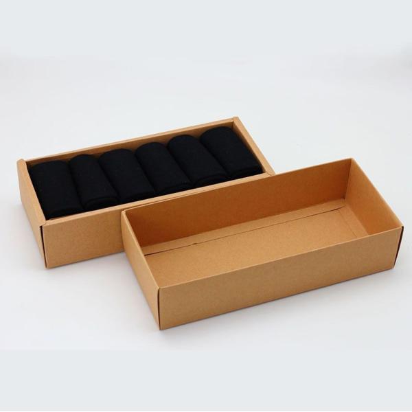 Recyclable Kraft Paper Box for Packaging Cosmetics Lipstick Perfume Socks Electrics Headset Phone Case, Sustainable Packaging-Boxes Boxes with Custom Logo