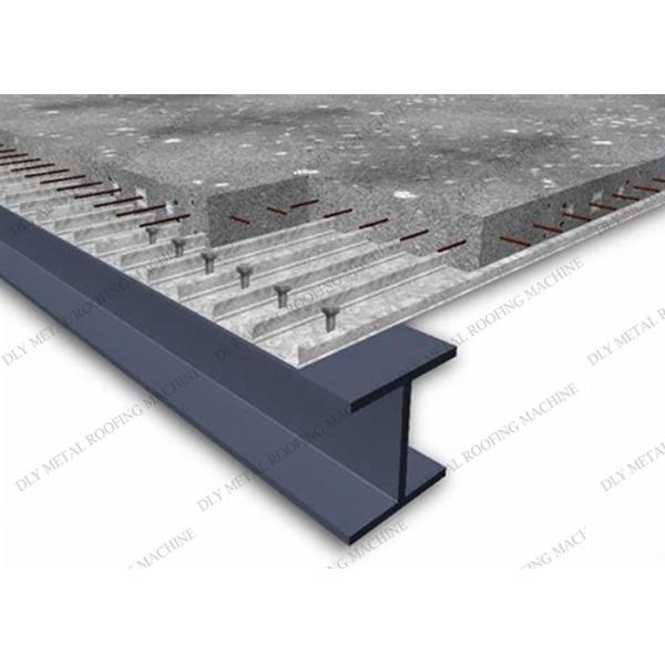 PLC Floor Deck Roll Forming Machine 15000kg Corrugated Roll Forming Equipment