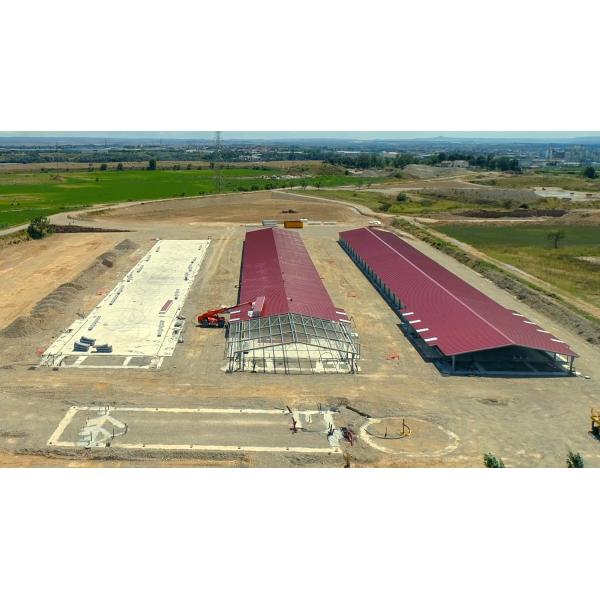 Multi Floor Large Scale Chicken Coop Shed Farm House Warehouse with Aluminum Alloy Window