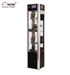 Black Metal Sunglasses Display Case With LED Lighting
