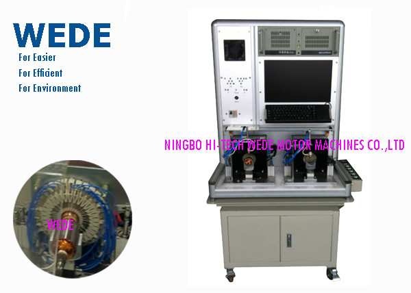 China Automatic Armature Testing Machine Double Stations For Rotor 0 - 2800V Hi - Pot Range wholesale