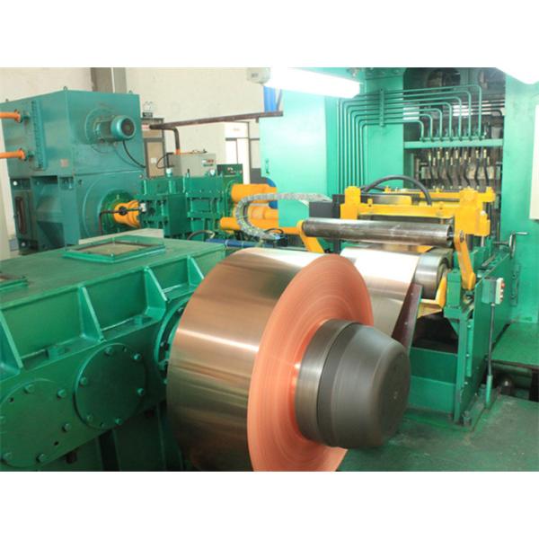 Copper Brass Strip Hot Cold Rolling Mills Thickness From 20mm To 0.1mm