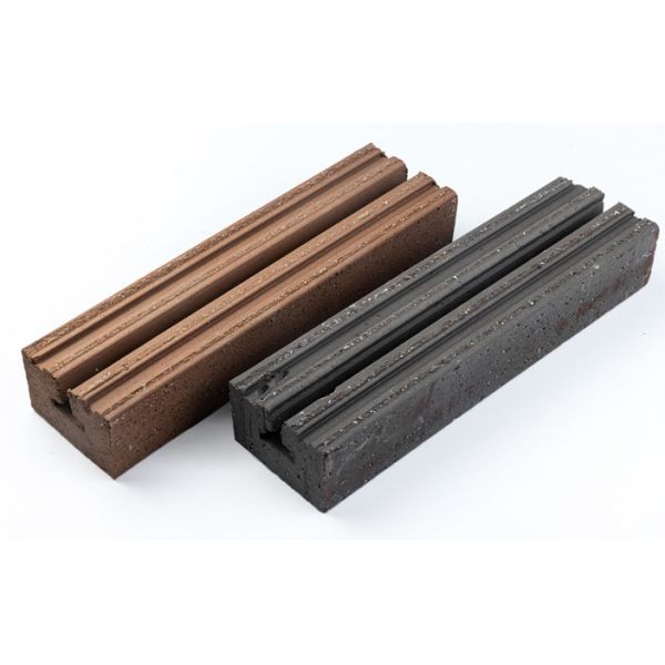 Cliner brick with rough texture for quick installation