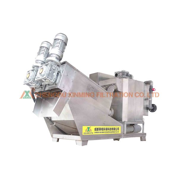 Highly Automatic Municipal Sludge Dewatering Machine Conch Sludge Dehydrator