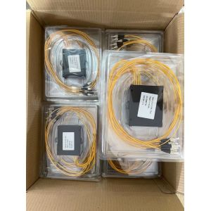Eco Friendly Simplex Fiber Optic Patch Cord Multimode ST To LC Fiber Jumper