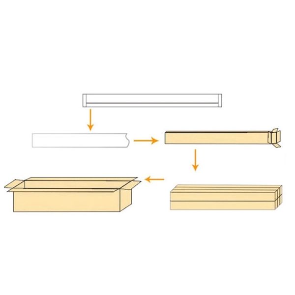 30W 50W 70W LED Tri-Proof Light Slimline Led Batten Lighting