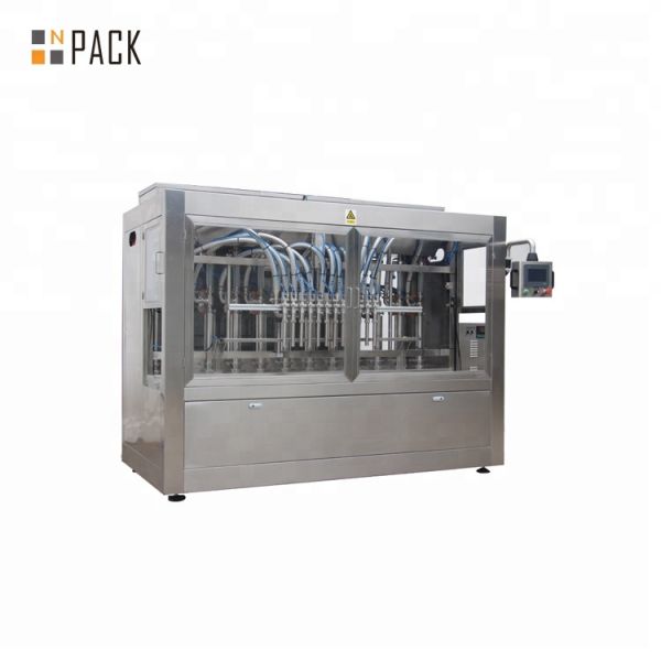 Fully Automatic Piston Filling Machine Viscous Cream Piston Bottle Filler