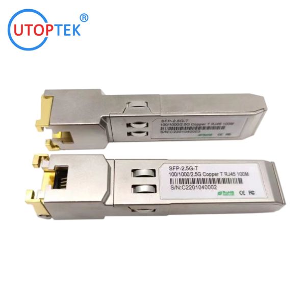SFP-2.5G-T Copper RJ45 2.5G SFP modules 100m best price made in china compatible cisco GLC-T