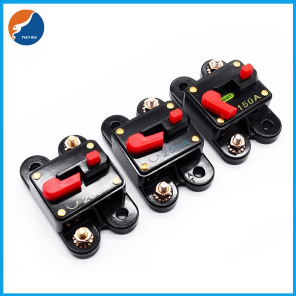 32V CB-02 100 200 AMP Automotive Circuit Breakers For Stereo Audio Video