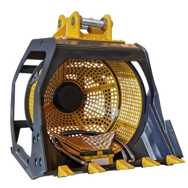 Rotary Screening Bucket Sieving Screening Bucket For 28-38tons Excavator