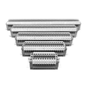 China UK10N UK Series DIN Rail Screw Clamp Terminal Blocks Kit wholesale