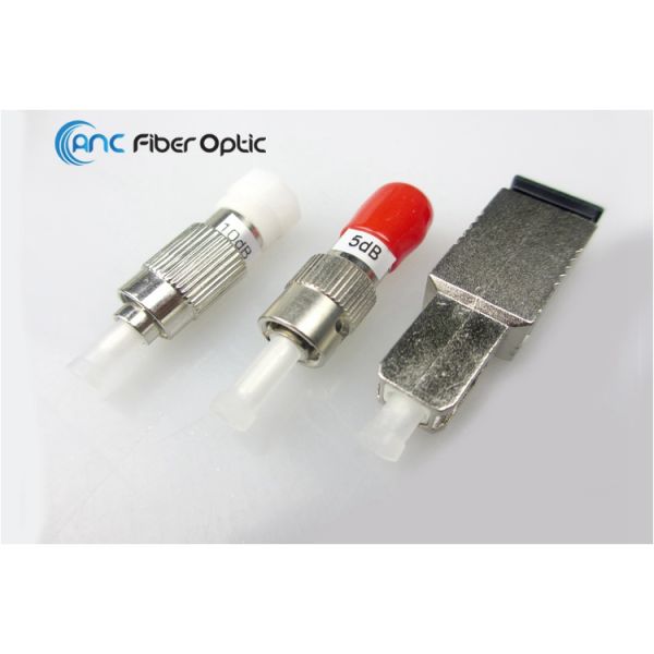 Male - Female Fiber Optic Attenuator Single Mode FC PC FC APC for DWDM
