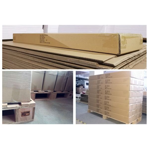 4 Shelves MDF Merchandising Shelf Heavy Duty Holding Capability