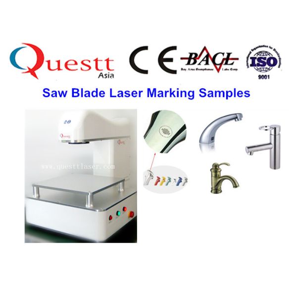 Portable Optical Desktop Laser Marking Machine With 20W Lens Scanner , CE Certificate