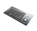 Waterproof 72 keys Rugged Keyboards Military With optical Trackball
