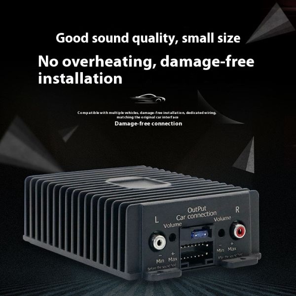 Professional High-Power Class AB 50W*4 30W*4 Car Amplifier DSP Audio Processor Lossless Audio Modification
