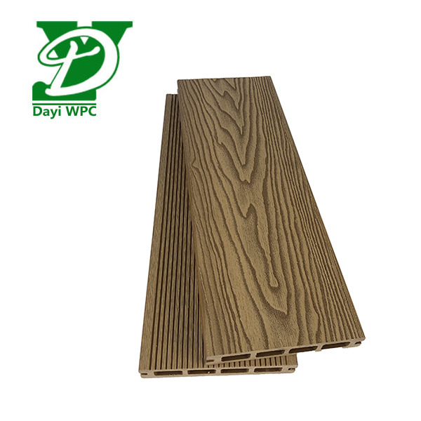 Modern Waterproof Wood Plastic Composite Decking Solution