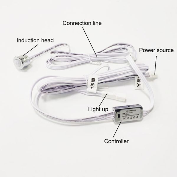 LED 12V 24V Infrared Closet Light Sensor Switch PIR 5A Human Body