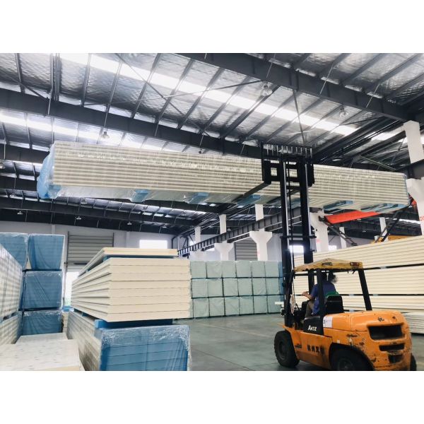 100mm Thick Cold Room Insulation PUR Sandwich Panel