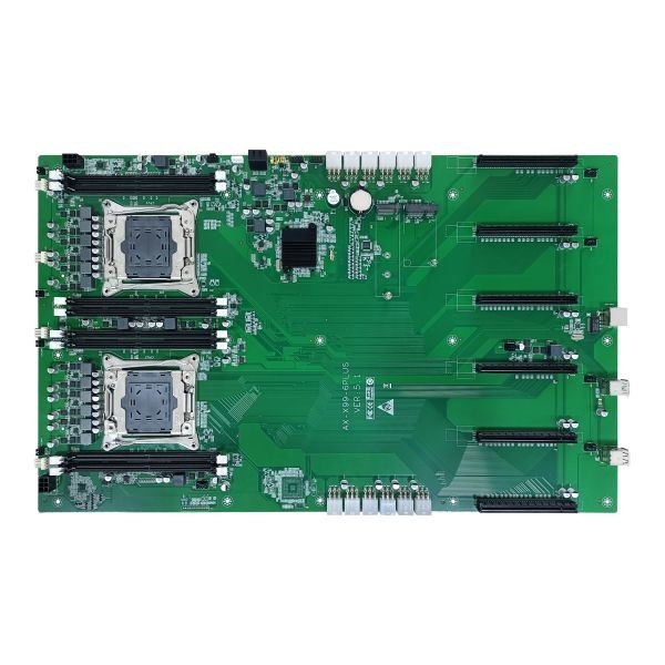 Bitcoin Server Motherboard X99-6PLUS-V5.1 Dual Processor Lga2011 V3 V4 Motherboard
