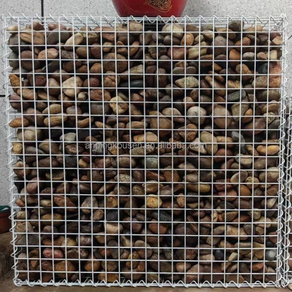 Hexagonal Galvanized Iron Wire Welded Gabion Box for Garden Landscape Protection