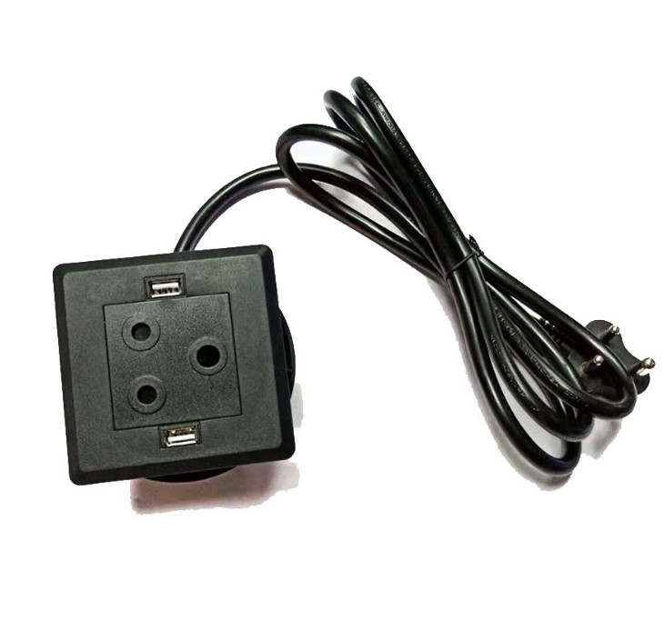 China Practical Creative Small USB Conference Table Socket British Standard wholesale