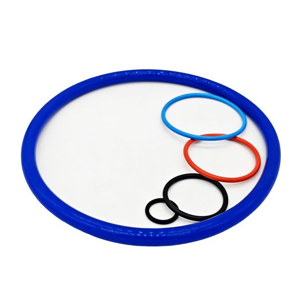 AS568 Colorful Silicone Rubber O Rings For Oil And Gas Industry