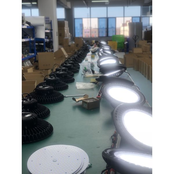 150LM / W UFO Led High Bay Light , 120 Degree Led Highbay Light With 5 Years Warranty