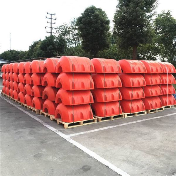 Gold Dredge HDPE Pipe Floater Impact Resistant For Pipeline Pump