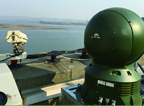 AC220V Long Range Security System , 2 Mega Pixel CMOS Laser Security Camera