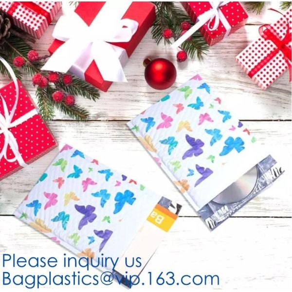 100% eco firend Custom logo biodegradable compostable plastic package poly mailers shipping envelopes wide mailing bags