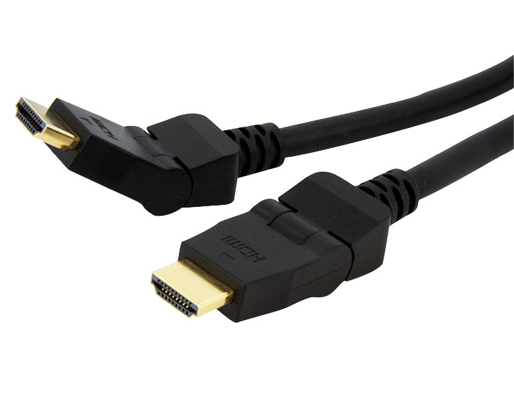 HDMI Factory www.linkelec.com 1m 180° Pivoting Swivel High Speed HDMI Cable HDMI roating cable Gold-plated connector