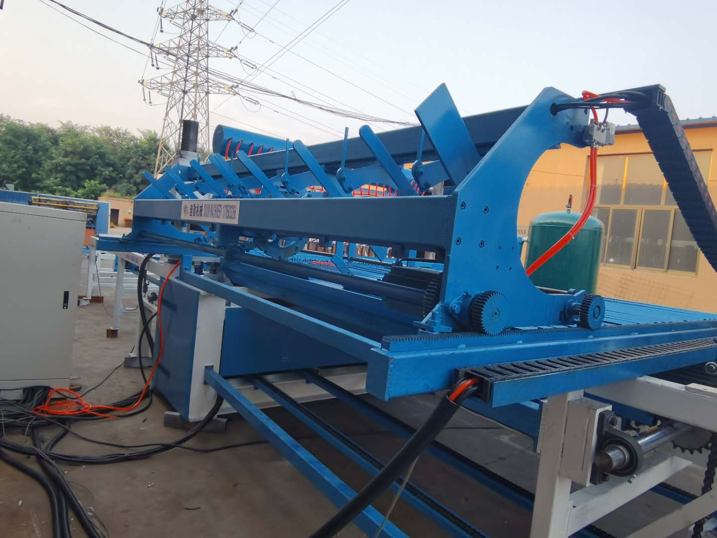 Mitsubishi Pre Straightened 3m Weld Mesh Making Machine