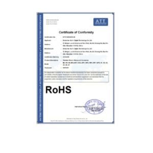 Sichuan RC Power Technology Co. LTD Certifications