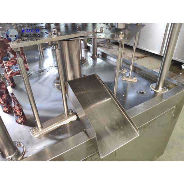 KOCO direct deal All stainless steel Double filling port dosing capping filling machine