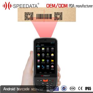 China Wireless Android Barcode Scanner Handheld Computer PDA Scanner 800MP Camera wholesale