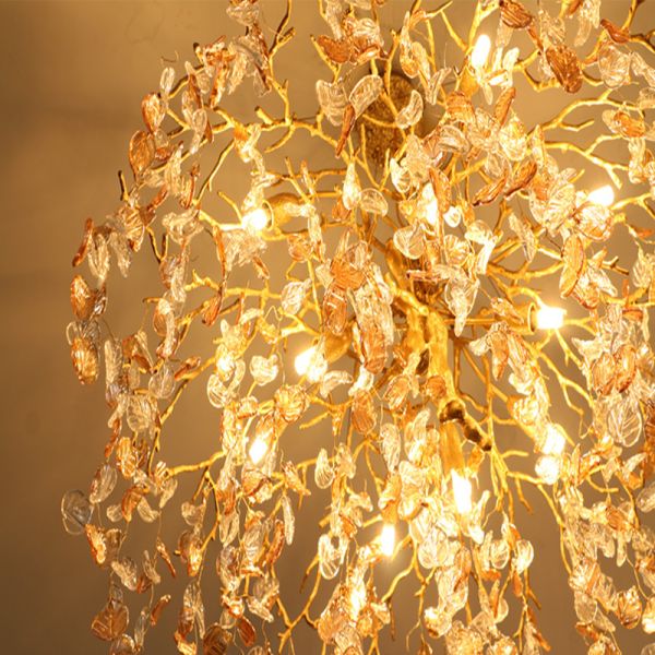 40W Metal Gold Ceiling Luxury Lights For Home Decoration