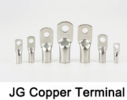 Electric Wire Connector with Tin Coated Copper Tube Compression Cable Lugs Ferrule