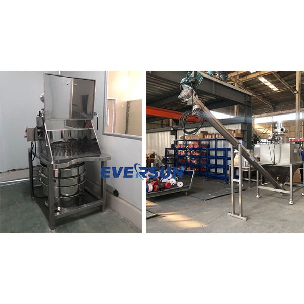 Unloaded Big Bag Dumping Station Pressure Bag Type Machine