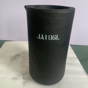 Silicon Carbide Graphite Silver Casting Crucible Black Smooth