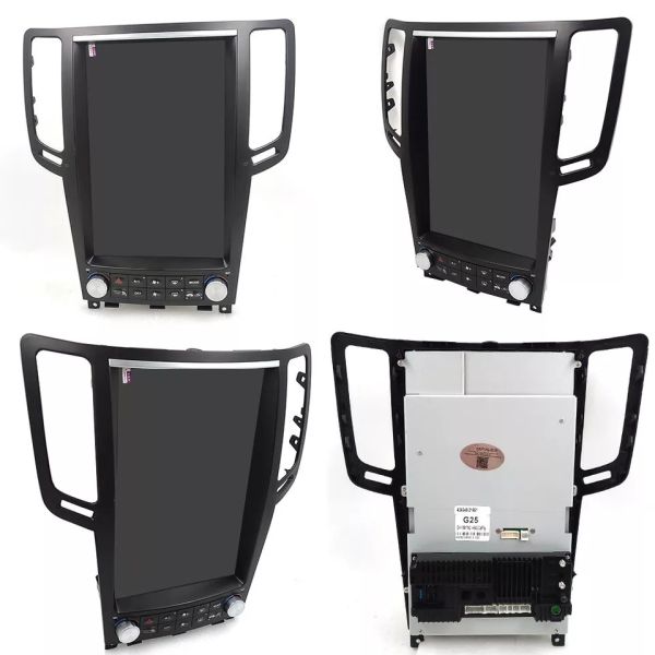 Android 13 Car DVD Player 12.1in For Infiniti G37 Car Navigation System 2007-2014