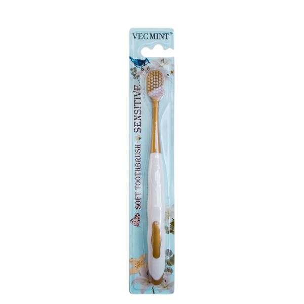 Eco friendly White Paper Toothbrushes Removes Bacteria For Deep Tooth Cleaning