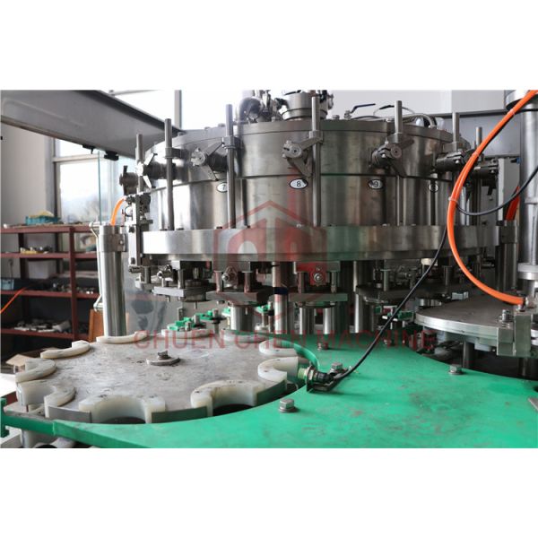 High Speed Beverage Can Filling Machine Soda Water Cup Filling And Sealing