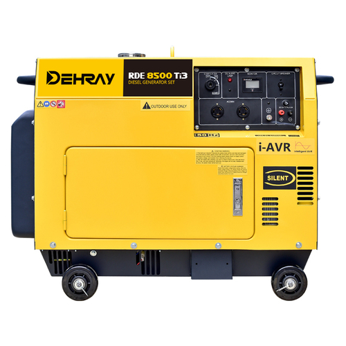 8KW 0.499L Three Phase Portable Silent Generators