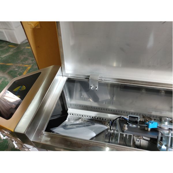 Drawing SS304 RFID Reader Security Face Recognition Turnstile