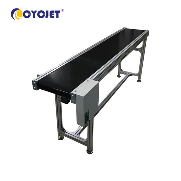 Motorized Food Packaging Conveyor Belt Heavy Duty Stainless Steel For Inkjet