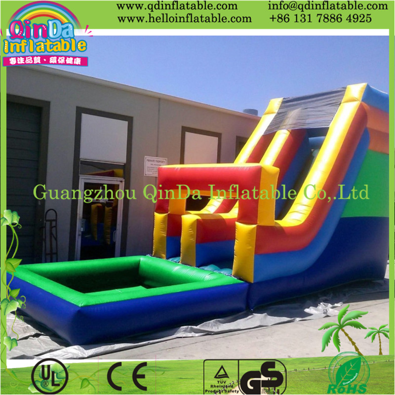 China Giant inflatable water slide for sale, wave water slide wholesale