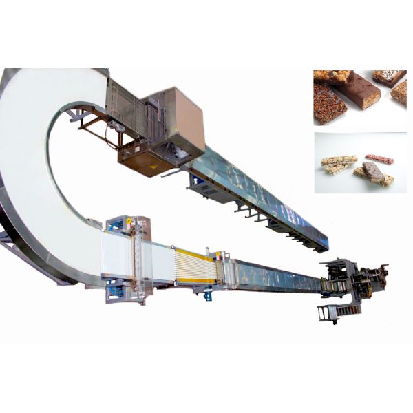 Automatic Sesame Candy Energy Bar Peanut Candy Bar Chocolate Bar Making Machine