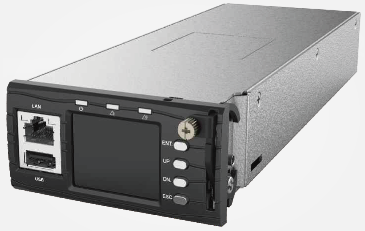 ESTEL 5U Embedded Power System For Outdoor Telecom Cabinet , Compact Design Rectifier System For Telecom